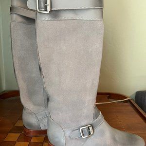 Anthropologie Like New! Candela Boots Leather & Suede